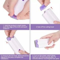 Finishing Touch Hair Epilator - Safe & Pain-Free Hair Removal for Women & Men