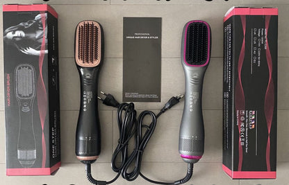 Electric Hair Dryer Brush with Ionic Technology | Professional 2 in 1 Styling Brush