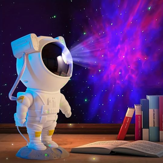 Astronaut Star Galaxy Projector Space Night Light - Transform Your Space into a Starry Galaxy