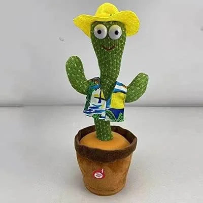 Dancing Cactus can sing, dance, record, learn to speak and shine