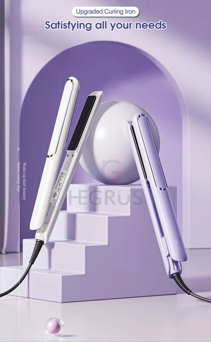 HEGRUS hair straightener comb 2 in 1 Mini Straight