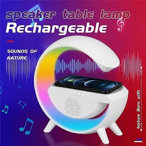 RGB Atmosphere Lamp, Color Changing Mood Light with Wireless Charger