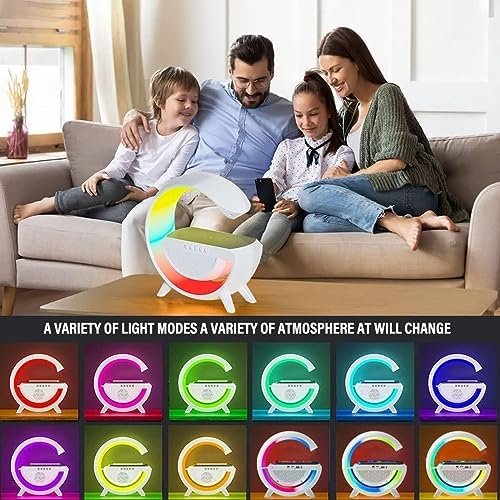 RGB Atmosphere Lamp, Color Changing Mood Light with Wireless Charger