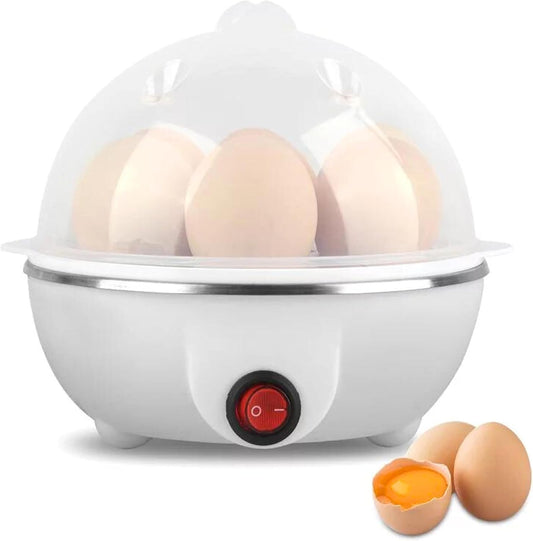 Egg poucher, 350W Electric Egg Beater, White Egg Steamer, Egg Cooker