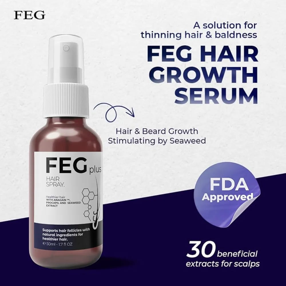 FEG Plus Hair Growth Spray Original-USA