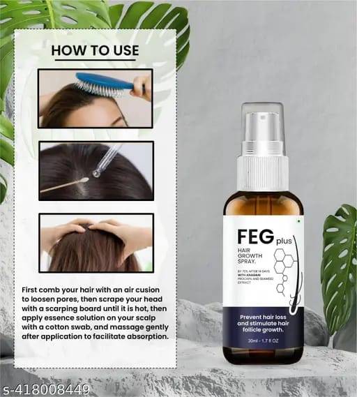 FEG Plus Hair Growth Spray Original-USA