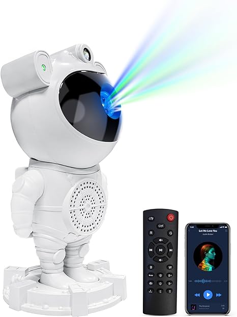 Astronaut Star Galaxy Projector Space Night Light - Transform Your Space into a Starry Galaxy