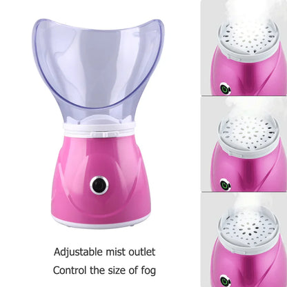 Facial Face Humidifier Beauty Instrument Blood Circulation 60ml Face Sprayer Machine Facial Steamer Spa Skin Care Tools