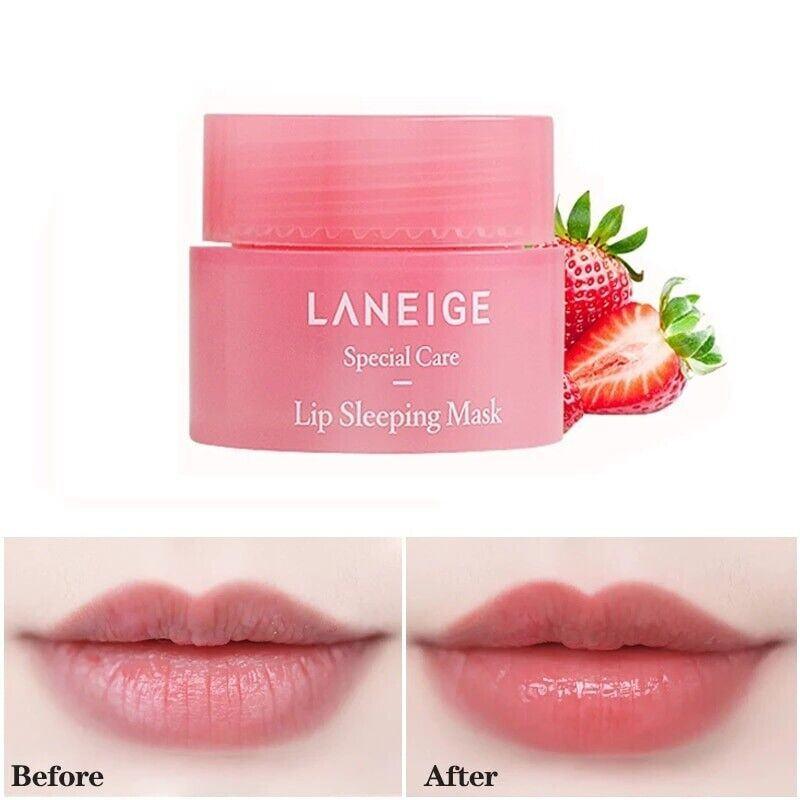 ANEIGE Lip Sleeping Mask - Berry, 20g - Overnight Lip Moisturizer with Vitamin C and Antioxidants